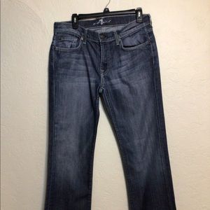 7 for all mankind Bootcut straight fit Jeans stonewashed